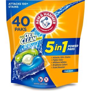 imageArm ampamp Hammer Sensitive Fresh Scent 5IN1 Power Paks 42 count40 Count