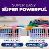 imageARM ampamp HAMMER Plus OxiClean with Odor Blasters Concentrated Laundry Detergent 5in1 Laundry Stain Remover Fresh Burst Detergent Power Paks 42 Count BagFresh Burst