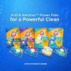 imageARM ampamp HAMMER Plus OxiClean with Odor Blasters Concentrated Laundry Detergent 5in1 Laundry Stain Remover Fresh Burst Detergent Power Paks 42 Count BagFresh Burst