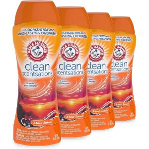 imageArm ampamp Hammer Clean Scentsations inwash Scent Booster  Maui Sunset 24 Oz 4 Count24 Ounce Pack of 4