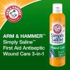 imageArm ampamp Hammer Simply Saline First Aid Antiseptic Wound Care wash 3in1 Sting Free 74 OZ 2pk
