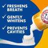 imageARM ampamp HAMMER Toothpaste Plus TheraBreath Breath Fresheners Invigorating ICY Mint Flavor Whitening Anticavity Fluoride Toothpaste for Bad Breath 55 Oz Pack of 2Fresheners