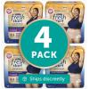 imageFitRight Fresh Start Incontinence and Postpartum Underwear for Women XL Beige 12 Count Ultimate Absorbency Disposable Underwear with The OdorControl Power of ARM ampamp HammerXLarge 48 Count
