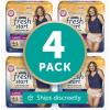 imageFitRight Fresh Start Incontinence and Postpartum Underwear for Women XL Beige 12 Count Ultimate Absorbency Disposable Underwear with The OdorControl Power of ARM ampamp HammerLarge 48 Count