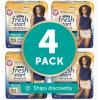 imageFitRight Fresh Start Incontinence and Postpartum Underwear for Women XL Beige 12 Count Ultimate Absorbency Disposable Underwear with The OdorControl Power of ARM ampamp HammerMedium 48 Count