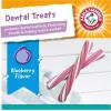 imageArm ampamp Hammer for Pets Smoothies Dental Treats for Dogs with Baking Soda and Calcium Treat Chews Help Fight Bad Breath Plaque ampamp Tartar Without Brushing Mint Blueberry 8 Pcs Packaging May VaryBlueberry