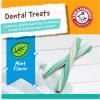 imageArm ampamp Hammer for Pets Smoothies Dental Treats for Dogs with Baking Soda and Calcium Treat Chews Help Fight Bad Breath Plaque ampamp Tartar Without Brushing Mint Blueberry 8 Pcs Packaging May VaryMint