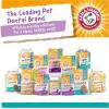 imageArm ampamp Hammer for Pets Smoothies Dental Treats for Dogs with Baking Soda and Calcium Treat Chews Help Fight Bad Breath Plaque ampamp Tartar Without Brushing Mint Blueberry 8 Pcs Packaging May VaryBlueberry