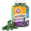imageArm ampamp Hammer for Pets Smilies Tartar Control Dental Treats for Dogs Value Pack 62 Pieces  Dog Dental Chews Fight Bad Breath Plaque ampamp Tartar Without Brushing  Fresh Mint Flavor62 Count Pack of 1
