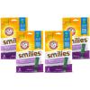 imageArm ampamp Hammer for Pets Smilies Tartar Control Dental Treats for Dogs Value Pack 62 Pieces  Dog Dental Chews Fight Bad Breath Plaque ampamp Tartar Without Brushing  Fresh Mint Flavor65 Ounce Pack of 4