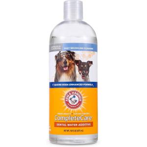 imageArm ampamp Hammer Complete Care Fresh Dental Water Additive for Dogs 16 Fl Oz  Flavorless Dog Water Additive Dog Mouth Wash Dog Dental Rinse PetWater Additive Pets Dental Care for Bad Breath16 Fl Oz Pack of 1