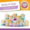 imageArm ampamp Hammer for Pets Nubbies Dental Treats for Dogs  Dental Chews Fight Bad Breath Plaque ampamp Tartar Without Brushing  Peanut Butter Flavor Value Bucket 53 PcsPeanut Butter