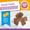 imageArm ampamp Hammer for Pets Nubbies Dental Treats for Dogs  Dental Chews Fight Bad Breath Plaque ampamp Tartar Without Brushing  Peanut Butter Flavor Value Bucket 53 PcsPeanut Butter