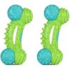 imageArm ampamp Hammer for Pets Nubbies Duality Bone Dental Dog Toy Best Dog Chew Toy for Moderate Chewers  Dog Dental Toy Helps Reduce Plaque ampamp Tartar  Green Apple Flavor Baking SodaBlue  Green