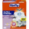 imageHefty Ultra Strong 13 Gallon Trash Bags Tall Kitchen Trash Bags 13 Gallon Size Drawstring Closure Continuous Odor Control White Lavender and Sweet Vanilla Scent 110 BagsLavender  Sweet Vanilla
