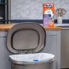 imageHefty Ultra Strong 13 Gallon Trash Bags Tall Kitchen Trash Bags 13 Gallon Size Drawstring Closure Continuous Odor Control White Lavender and Sweet Vanilla Scent 110 BagsLavender  Sweet Vanilla