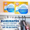 imageArm ampamp Hammer Hanging Moisture Absorber and Odor Eliminator 161 oz 6 Pack Clean Burst Moisture Absorbers for Closet and Small Rooms LongLasting FreshnessFragrance Free