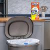 imageHefty Ultra Strong 13 Gallon Trash Bags Tall Kitchen Trash Bags 13 Gallon Size Resist Leaks Punctures and Rips Continuous Odor Control White Fabuloso Lemon Scent 40 Bags