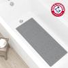 imageArm ampamp Hammer Comfort Touch Performance Foam NonSlip Bath Mat for Showers and Tubs 17 x 40 WhiteGrey
