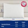 imageArm ampamp Hammer Cooling Comfort Zippered Body Pillow Cover 20 x 54 WhiteKing