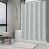 imageArm ampamp Hammer Fabric Shower Curtain with Waterproof Back 70 x 72 WhiteGrey