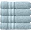 imageArm ampamp Hammer Performance Bath Towels 4 Piece WhiteLight Blue