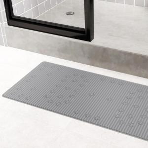 imageArm ampamp Hammer Comfort Touch Performance Foam NonSlip Bath Mat for Showers and Tubs 17 x 40 WhiteGrey