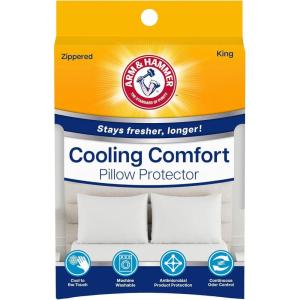 imageArm ampamp Hammer Cooling Comfort Zippered Body Pillow Cover 20 x 54 WhiteKing
