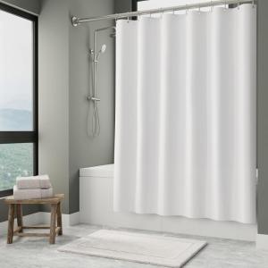 imageArm ampamp Hammer Fabric Shower Curtain with Waterproof Back 70 x 72 WhiteWhite