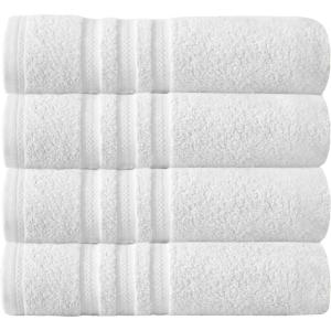 imageArm ampamp Hammer Performance Bath Towels 4 Piece WhiteWhite