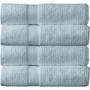imageArm ampamp Hammer Quick Dry Bath Towels 4 Piece WhiteLight Blue