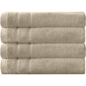 imageArm ampamp Hammer Super Soft Bath Towels 4 Piece Dark BlueKhaki