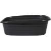 imageArm ampamp Hammer Simply Recycled Plastic Cat Litter Pan Large Black  Durable EasyClean Litter Box Made with Recycled Materials  Odor Control ampamp Sustainable Design