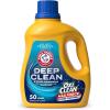 imageARM ampamp HAMMER Deep Clean Stain Formula OxiClean Max Force Liquid Laundry Detergent Sparkling Clean Scent 75 Fl Oz 50 Loads