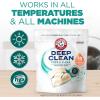 imageARM ampamp HAMMER Deep Clean Free ampamp Clear Power Paks Concentrated Laundry Detergent Free of Dyes Perfumes and Phosphates Dermatologist Tested 32 Count
