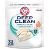 imageARM ampamp HAMMER Deep Clean Free ampamp Clear Power Paks Concentrated Laundry Detergent Free of Dyes Perfumes and Phosphates Dermatologist Tested 32 Count