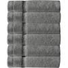 image:imageArm amp Hammer Super Soft Washcloths 6 Piece Light BlueGrey