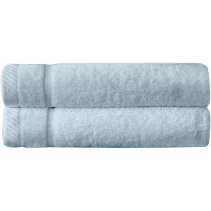 image:imageArm amp Hammer Super Soft Hand Towels 2 Piece Dark BlueLight Blue