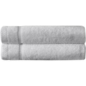 image:imageArm amp Hammer Super Soft Hand Towels 2 Piece Dark BlueLight Grey