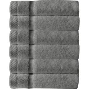 image:imageArm amp Hammer Super Soft Washcloths 6 Piece Light BlueGrey