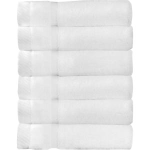 image:imageArm amp Hammer Super Soft Washcloths 6 Piece Light BlueWhite