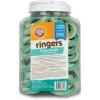 image:imageArm amp Hammer for Pets Ringers Fresh Breath Dental Treats for Dogs Value Pack Dental Chews Fight Bad Dog Breath Plaque amp Tartar Without Brushing Includes Baking Soda Pack of 6 192 Count TotalMint