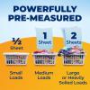 image:imageARM amp HAMMER Power Sheets Laundry Detergent Fresh Breeze Scent Dissolves in All Wash Temps Lightweight and TravelReady 60ct Up to 120 Small LoadsFresh Breeze