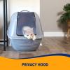 image:imageArm amp Hammer Jumbo Hooded Wave Enclosed Cat Litter Box with Microban Made in USA