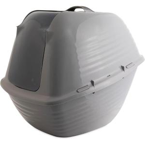 image:imageArm amp Hammer Jumbo Hooded Wave Enclosed Cat Litter Box with Microban Made in USA