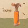 image:imageArm amp Hammer for Pets Chew Tools Collection Wood Blend Hammer Chew Toy for Dogs  Compressed Wood Dog Chew Toys with Baking Soda Safer amp Durable Alternative to Chewing SticksHammer