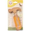 image:imageArm amp Hammer for Pets Chew Tools Collection Wood Blend Hammer Chew Toy for Dogs  Compressed Wood Dog Chew Toys with Baking Soda Safer amp Durable Alternative to Chewing SticksHammer