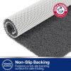 image:imageArm amp Hammer Sensory Touch NonSlip Loofah Bath Mat for Showers and Tubs 17 x 30 WhiteGrey