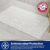 image:imageArm amp Hammer Sensory Touch NonSlip Loofah Bath Mat for Showers and Tubs 17 x 30 WhiteWhite