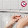 image:imageArm amp Hammer Waterproof Quick Drying Shower Liner Lightweight Design 70 x 72 FrostedClear